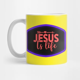 Jesus Is Life Mug